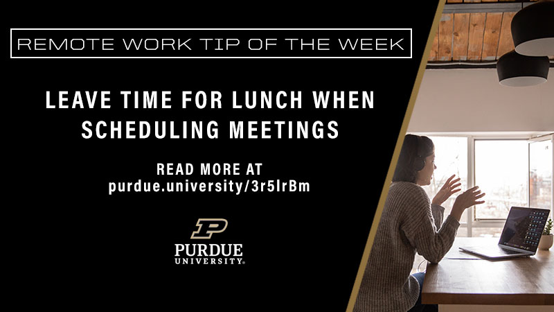 remote work tip graphic