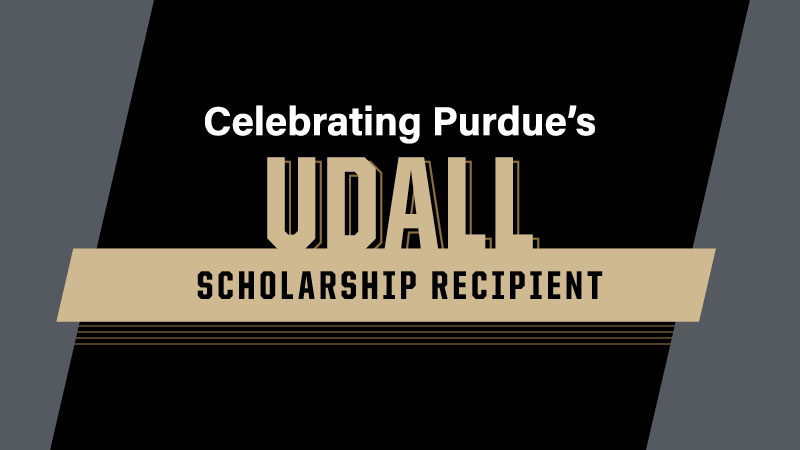 Udall scholar graphic