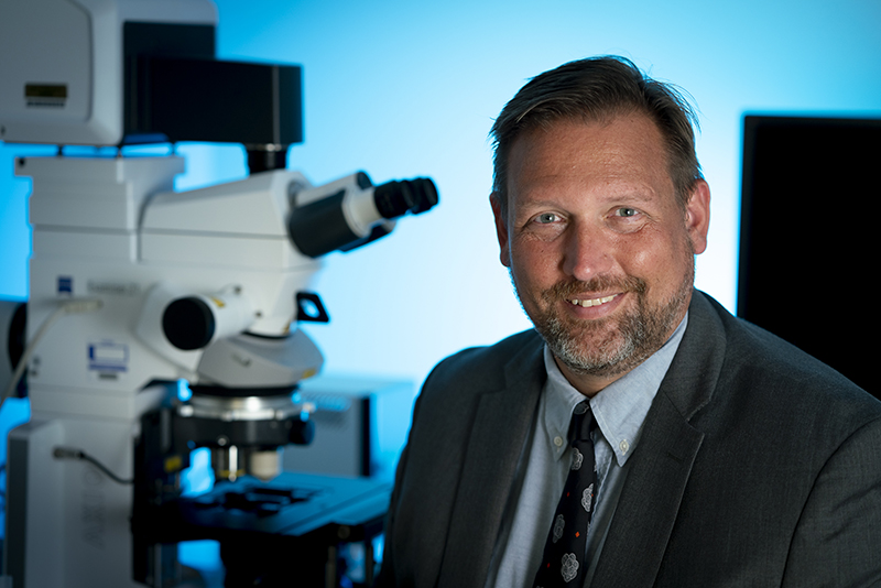 David Umulis, EMBRIO project director, professor and the Dane A. Miller head of Purdue University’s Weldon School of Biomedical Engineering. (Purdue University photo) 