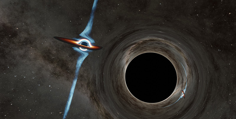 Scientists announce discovery of supermassive binary black holes: Two black  holes orbiting one another eventually will merge - Purdue University News