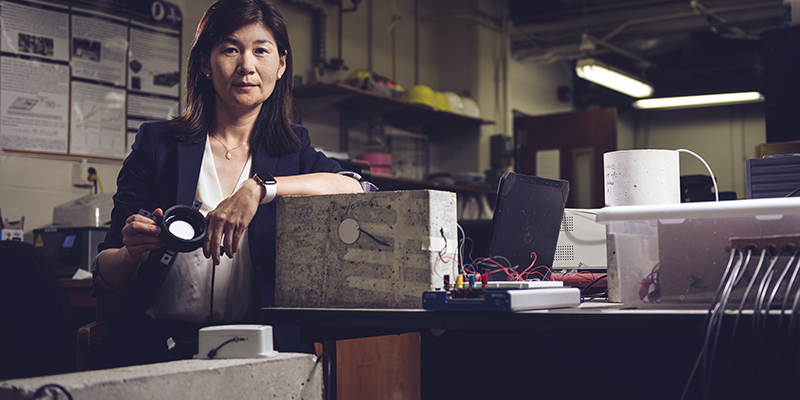 Smart concrete from Purdue named a Next Big Thing in Tech by Fast Company magazine