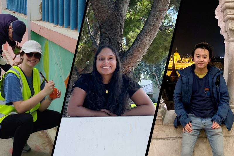 Alexia Robinette, Pooja Anil, Nick Mori