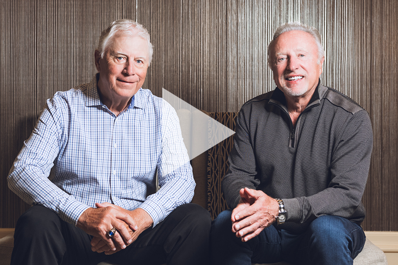 Mike Phipps and Don Kiepert