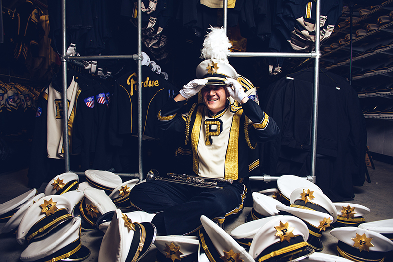 All-American Marching Band member