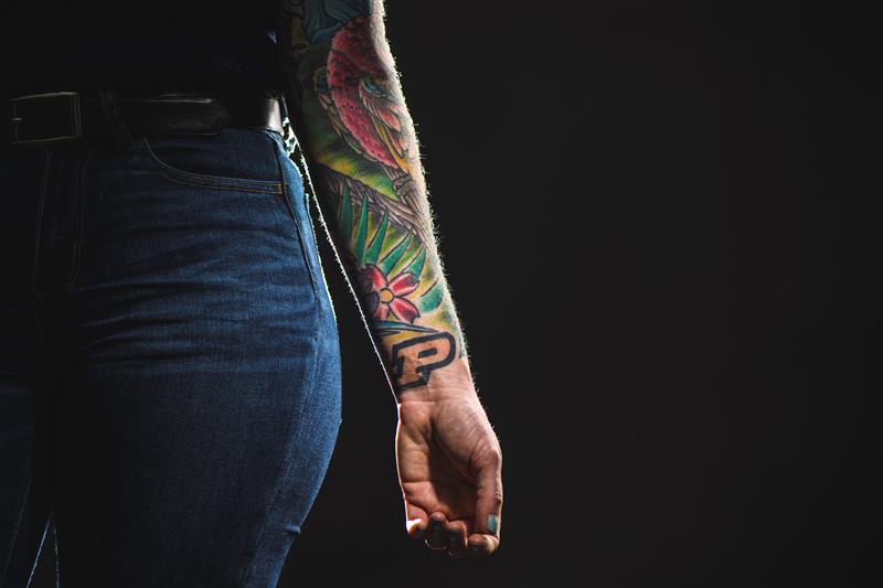 Purdue tattoo