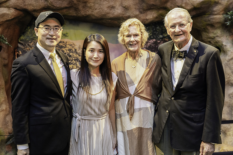 Mung Chiang, Kei Hui, Bob Bowen and Terry Bowen