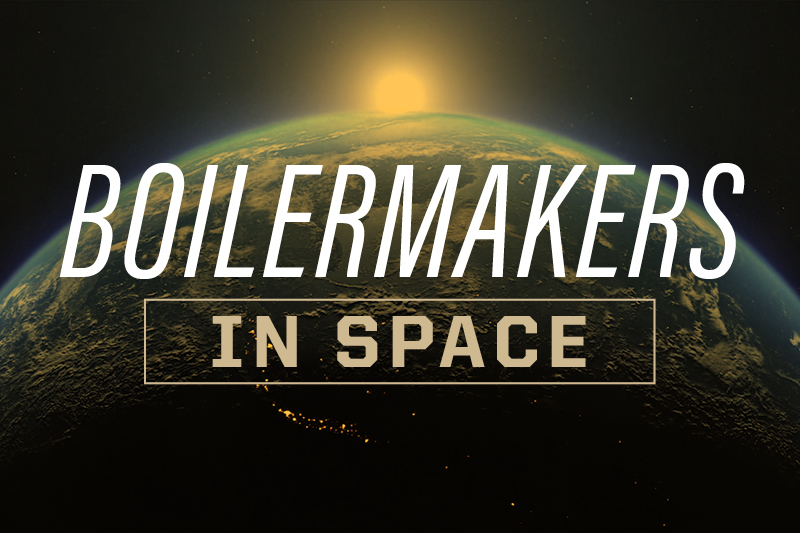 Boilermakers in Space