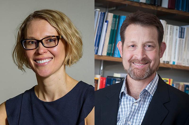 Alexandra Boltasseva and Andrew Weiner