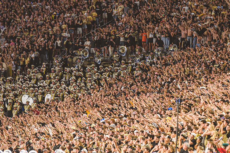 Purdue football fans