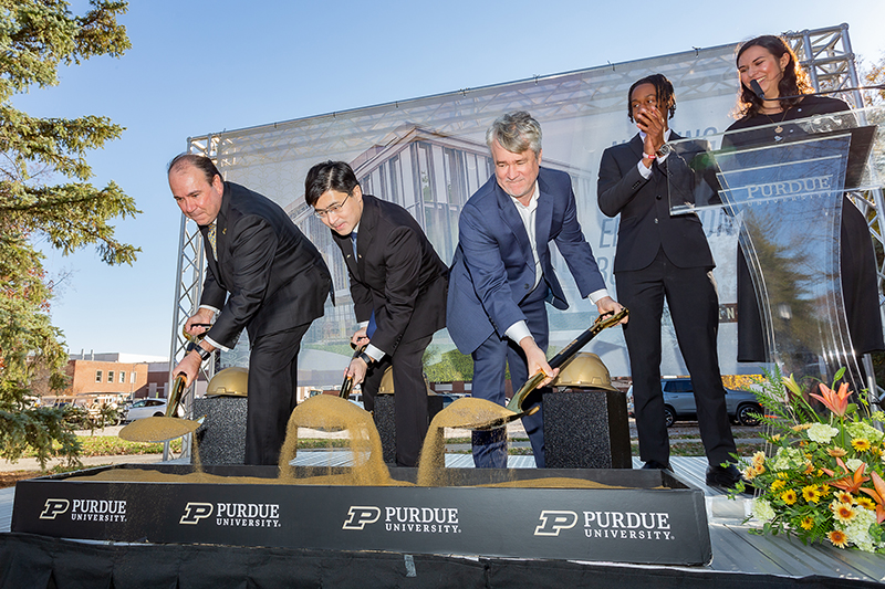Nursing and Pharmacy Education Building groundbreaking