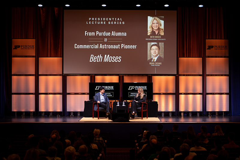 Beth Moses, Presdient Mung Chiang