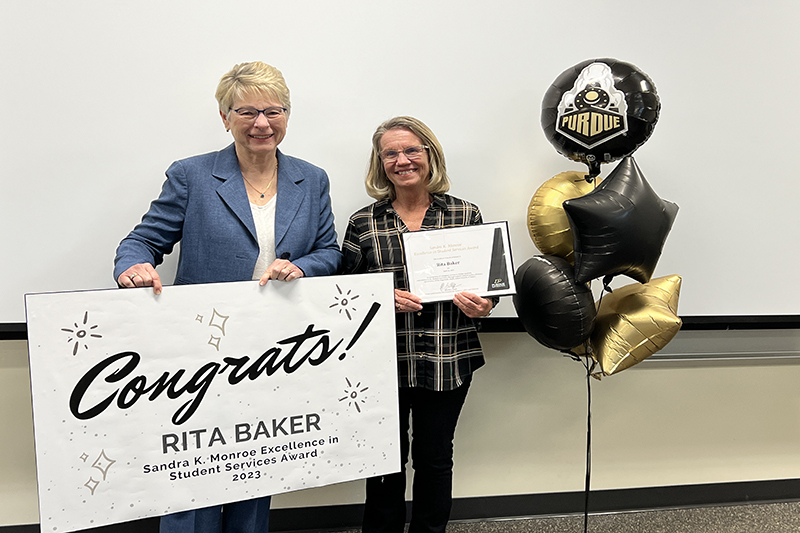 Sandy Monroe and Rita Baker