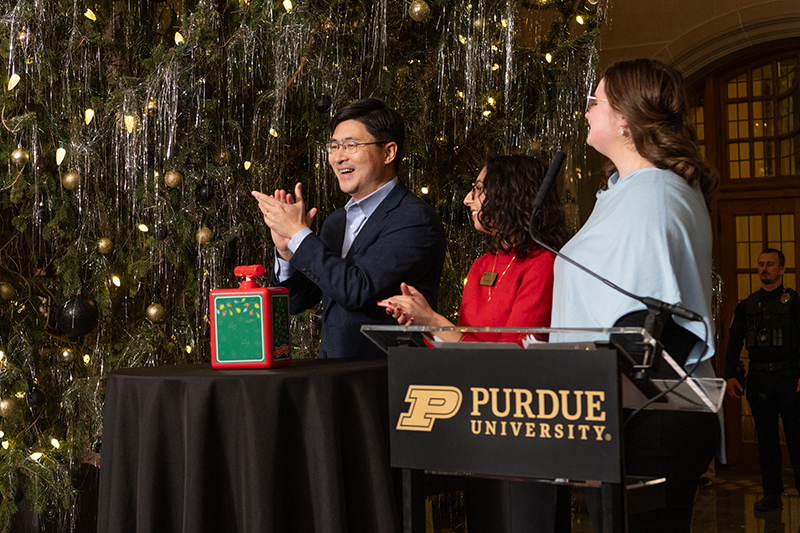 President Mung Chang, Eva Melendez, Sarah Thompson