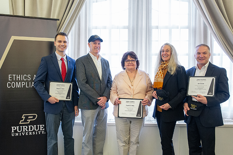 Walk the Talk award winners