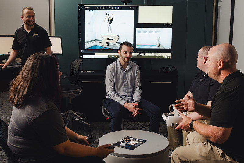 Virtul reality swim experience