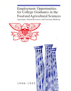 USDA Employment Report Book 1990-1995