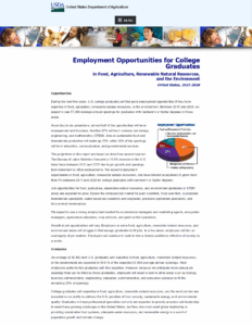 USDA Employment Report Book 2015-2020