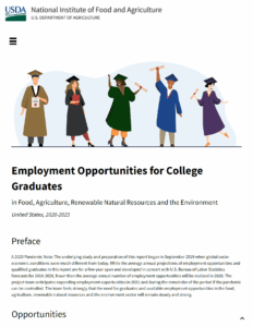 USDA Employment Report Book 2020-2025