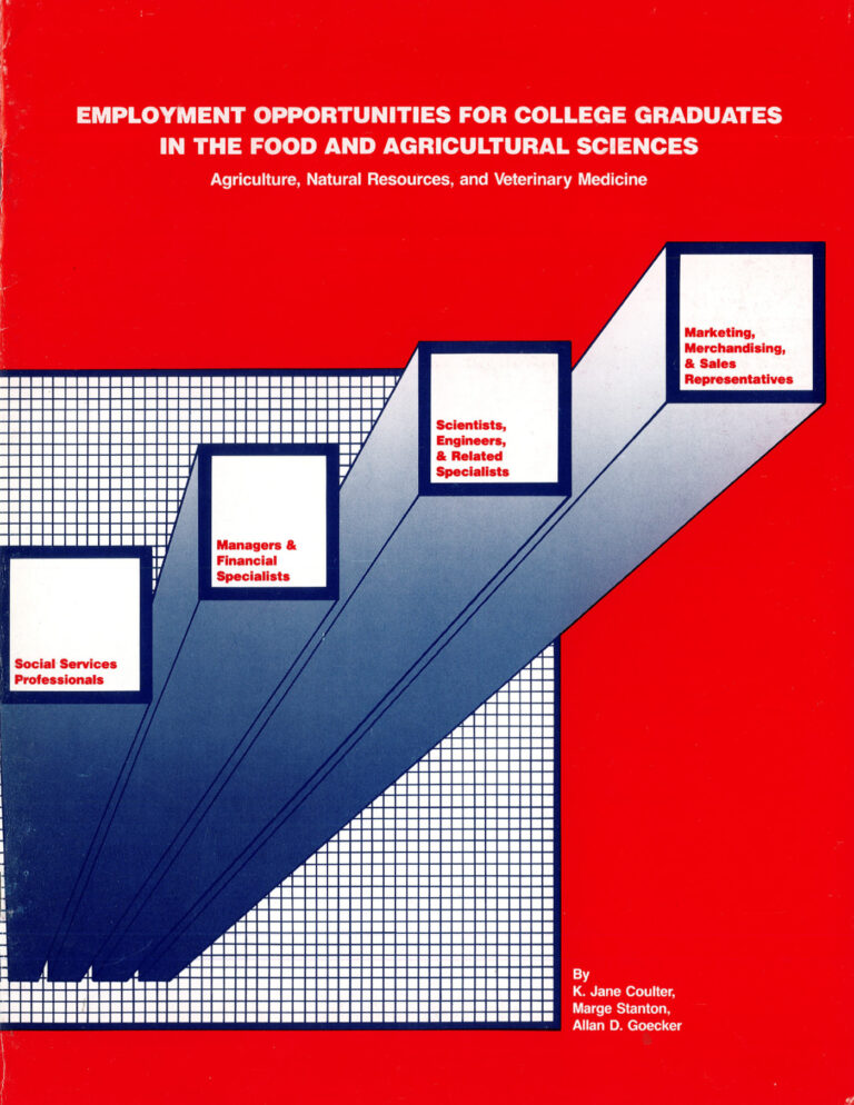 1985 -1990 USDA Employment Report Book Cover Thumbnail