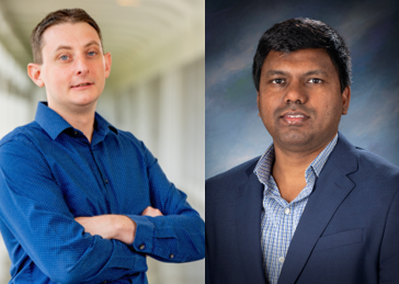 Dr. Christopher Rice and Dr. Shankar Thangamani, 2023 Showalter Faculty Scholars