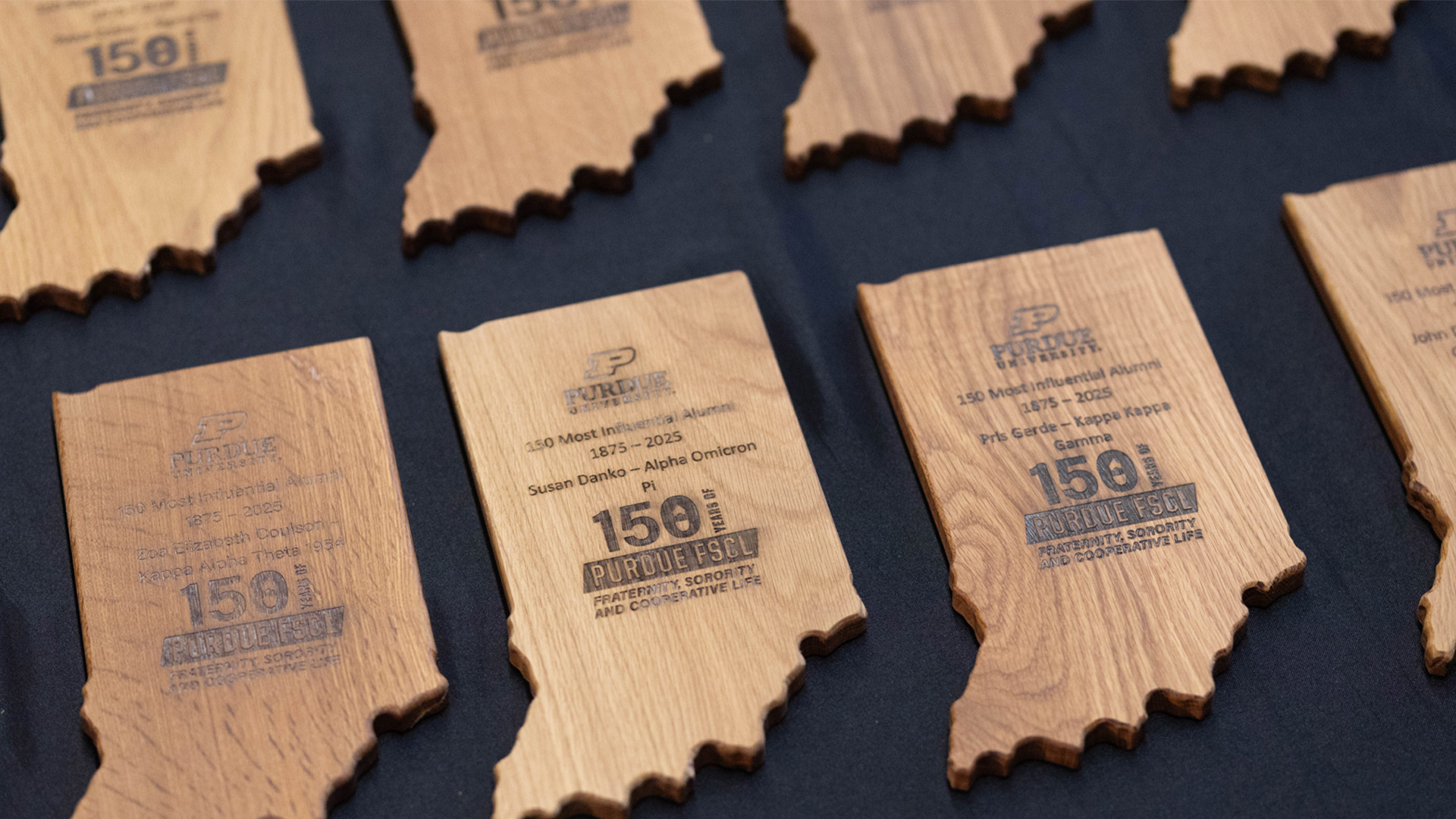 FSCL 150th celebration recognition plaques