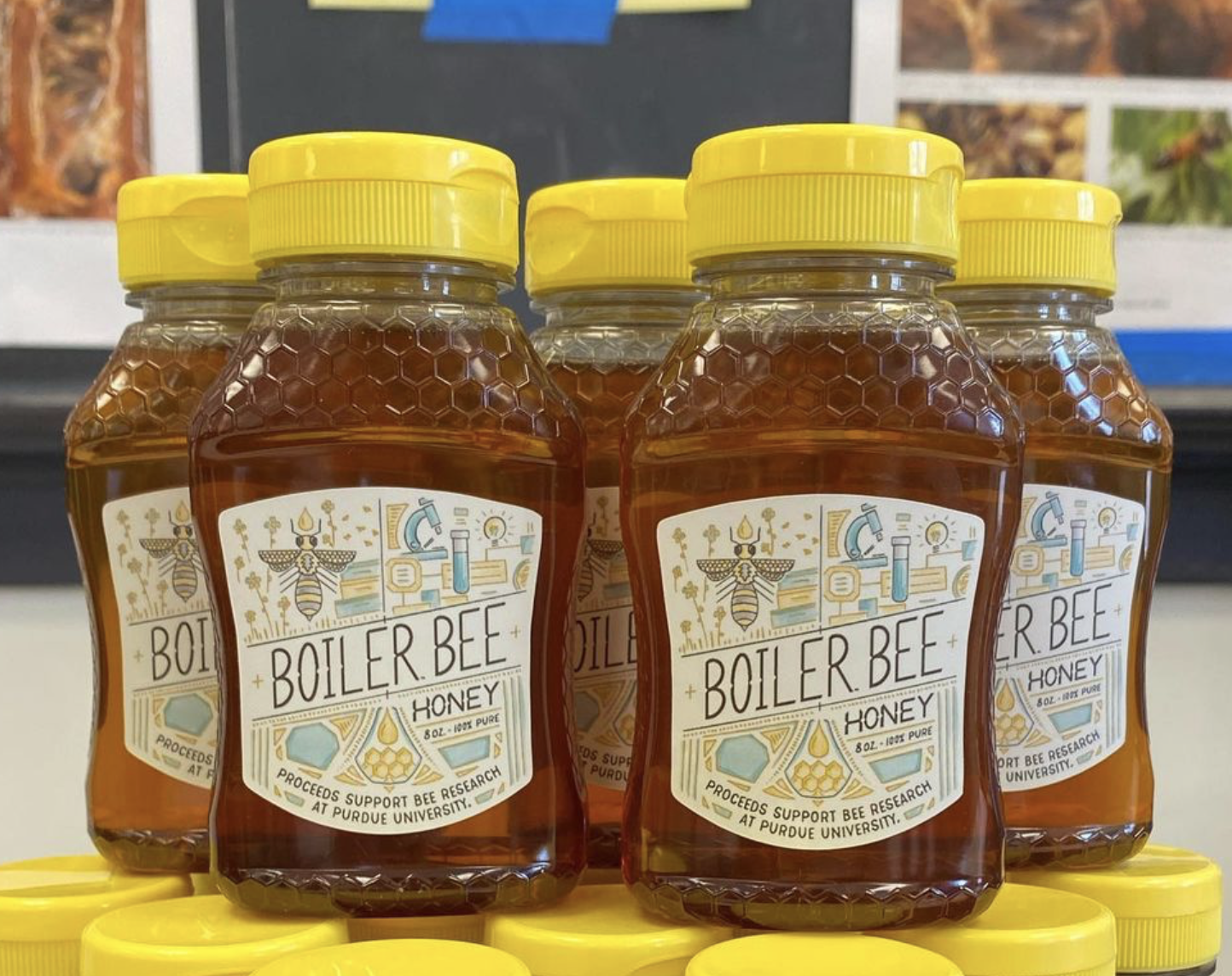 Honey Jars from Purdue Beekeeping Club