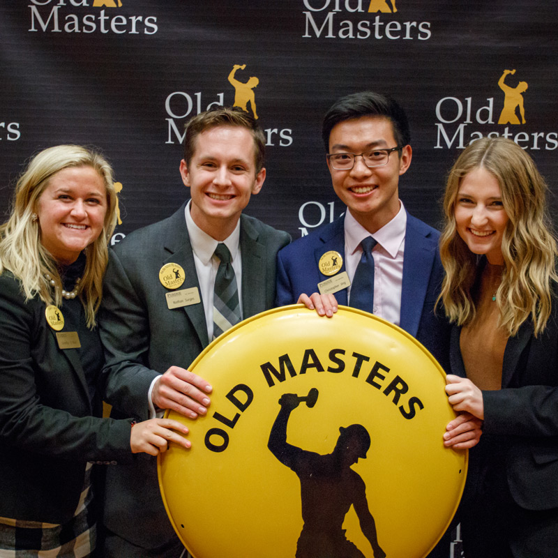 Attendees of the Dining with Dignitaries event