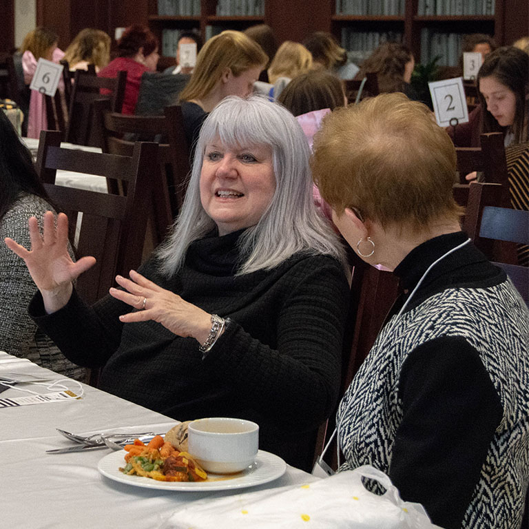 University Residences dinner on February 24, 2019